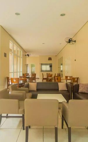 Apartamento à venda com 59m², 1 quarto e 1 vaga Apartamento à venda com 59m², 1 quarto e 1 vagaÁrea comum - Salão de festas