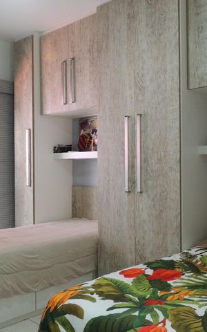Casa de condomínio para alugar com 306m², 3 quartos e 2 vagasQuarto 2 - Suíte
