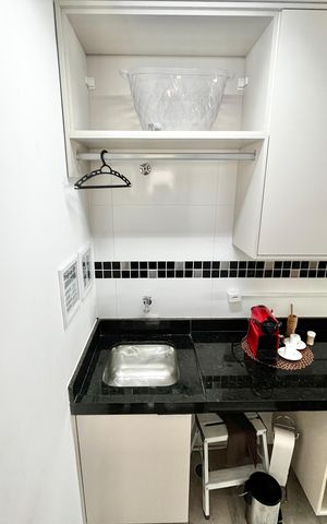 Apartamento para alugar com 27m², 1 quarto e sem vaga Apartamento para alugar com 27m², 1 quarto e sem vagaSala/Cozinha