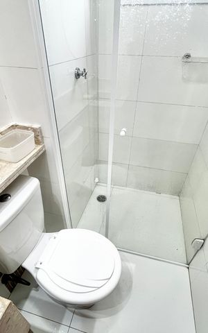 Apartamento para alugar com 27m², 1 quarto e sem vaga Apartamento para alugar com 27m², 1 quarto e sem vagaBanheiro