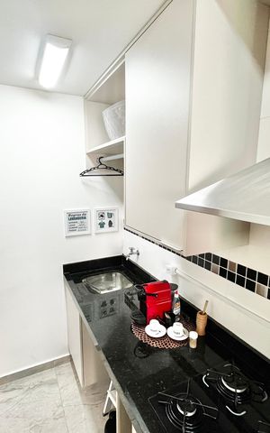 Apartamento para alugar com 27m², 1 quarto e sem vaga Apartamento para alugar com 27m², 1 quarto e sem vagaSala/Cozinha