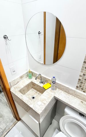 Apartamento para alugar com 27m², 1 quarto e sem vaga Apartamento para alugar com 27m², 1 quarto e sem vagaBanheiro