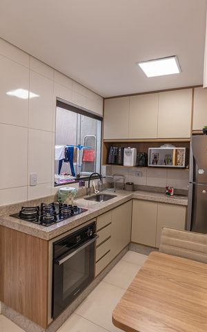Casa de condomínio à venda com 115m², 2 quartos e 2 vagas Casa de condomínio à venda com 115m², 2 quartos e 2 vagasCozinha