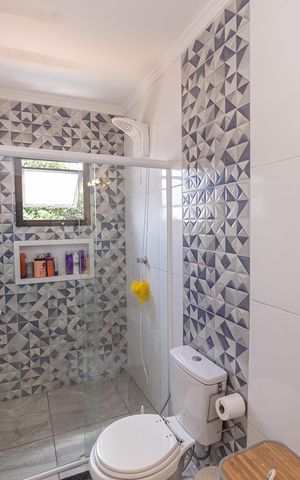 Casa de condomínio à venda com 115m², 2 quartos e 2 vagas Casa de condomínio à venda com 115m², 2 quartos e 2 vagasBanheiro do Quarto 2