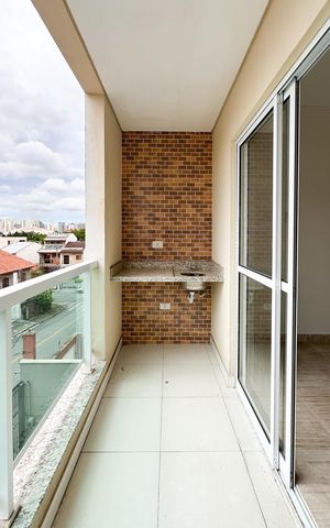 Apartamento à venda com 51m², 2 quartos e 1 vaga Apartamento à venda com 51m², 2 quartos e 1 vagaSacada