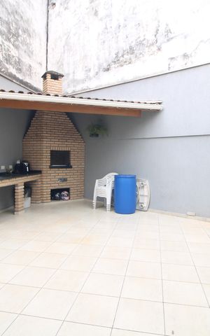 Casa para alugar com 164m², 3 quartos e 2 vagasQuintal fundos da casa / churrasqueira