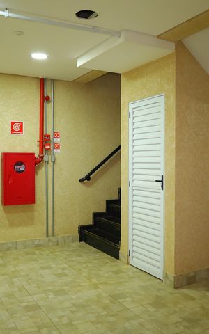 Apartamento para alugar com 35m², 2 quartos e sem vagaÁrea comum - Saguão do andar