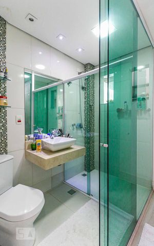 Apartamento à venda com 106m², 2 quartos e 1 vaga Apartamento à venda com 106m², 2 quartos e 1 vagaBanheiro