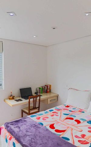 Apartamento à venda com 106m², 2 quartos e 1 vaga Apartamento à venda com 106m², 2 quartos e 1 vagaQuarto