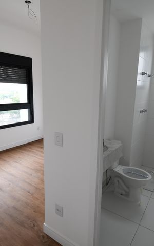 Apartamento à venda com 55m², 1 quarto e 2 vagasQuarto Suíte