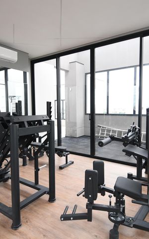 Apartamento à venda com 55m², 1 quarto e 2 vagasÁrea comum - Academia