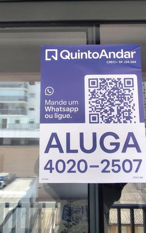 Studio para alugar com 25m², 1 quarto e sem vaga Studio para alugar com 25m², 1 quarto e sem vagaPlaquinha