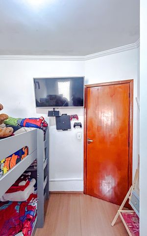 Casa de condomínio à venda com 141m², 3 quartos e 2 vagasQuarto 2