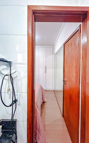 Casa de condomínio à venda com 141m², 3 quartos e 2 vagasBanheiro da Suíte