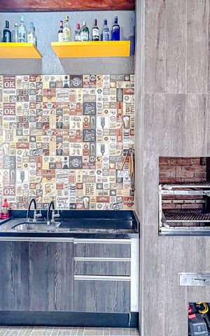 Casa de condomínio à venda com 141m², 3 quartos e 2 vagasÁrea gourmet