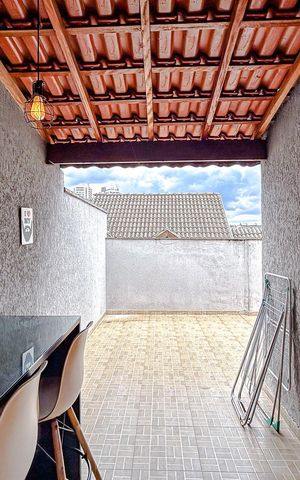 Casa de condomínio à venda com 141m², 3 quartos e 2 vagasÁrea gourmet