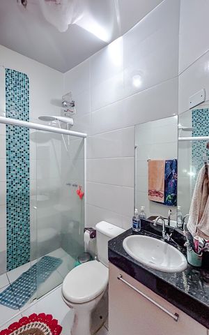 Casa de condomínio à venda com 141m², 3 quartos e 2 vagasBanheiro