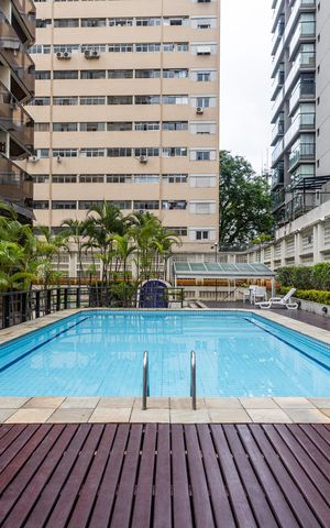 Apartamento à venda com 43m², 1 quarto e 1 vagaPiscina