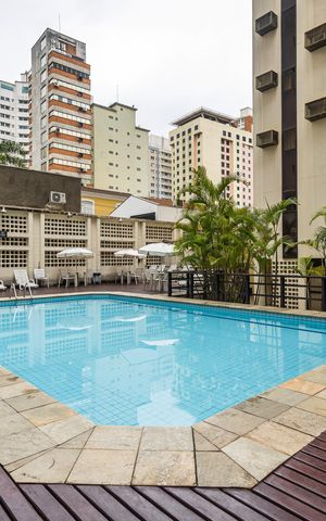 Apartamento à venda com 43m², 1 quarto e 1 vagaPiscina