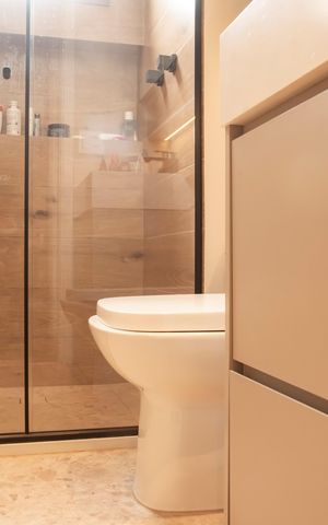 Apartamento à venda com 78m², 3 quartos e 1 vagaBanheiro da Suíte