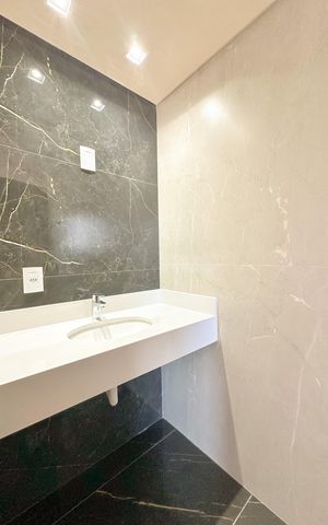 Casa para alugar com 102m², 2 quartos e 2 vagasBanheiro da Suíte 1