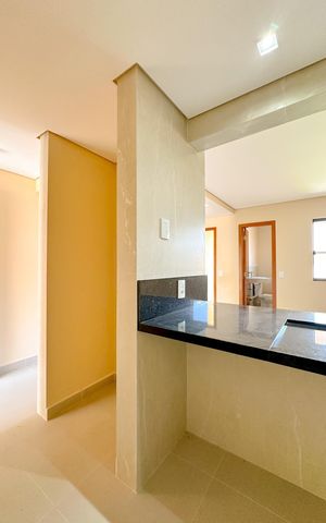 Casa para alugar com 102m², 2 quartos e 2 vagasCozinha