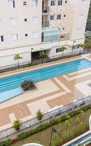 Apartamento à venda com 64m², 3 quartos e 1 vaga Apartamento à venda com 64m², 3 quartos e 1 vagaPiscina