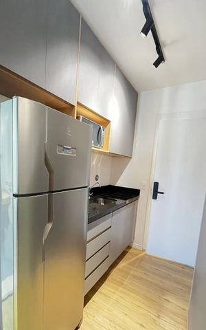 Studio à venda com 26m², 1 quarto e sem vaga Studio à venda com 26m², 1 quarto e sem vagaCozinha