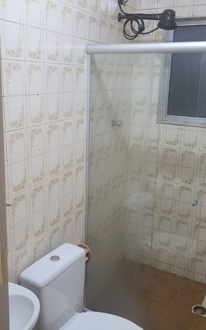 Casa para alugar com 100m², 2 quartos e 1 vaga Casa para alugar com 100m², 2 quartos e 1 vagaBanheiro