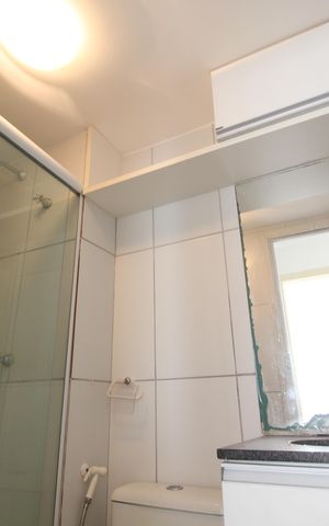 Apartamento à venda com 55m², 2 quartos e 1 vagaBanheiro Social