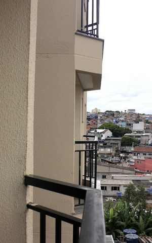 Apartamento à venda com 52m², 2 quartos e 1 vagaVaranda