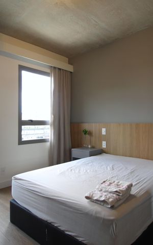 Studio à venda com 28m², 1 quarto e sem vagaSala/Quarto