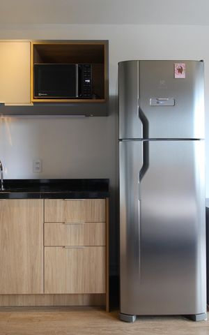Studio à venda com 28m², 1 quarto e sem vagaCozinha