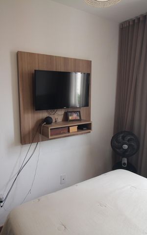 Apartamento à venda com 56m², 2 quartos e 2 vagasQuarto 1