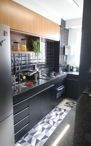 Apartamento à venda com 56m², 2 quartos e 2 vagasCozinha e Área de Serviço