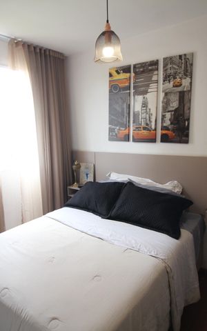 Apartamento à venda com 56m², 2 quartos e 2 vagasQuarto 1