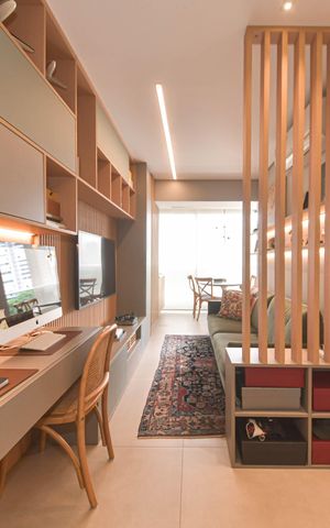 Apartamento à venda com 42m², 1 quarto e 1 vaga Apartamento à venda com 42m², 1 quarto e 1 vagaHome Office