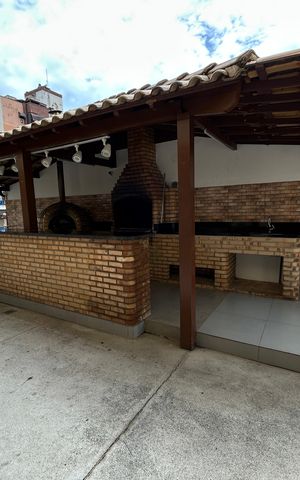 Apartamento à venda com 97m², 3 quartos e 1 vagaÁrea comum - Churrasqueira