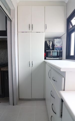 Apartamento à venda com 101m², 3 quartos e 2 vagasCozinha e Área de Serviço