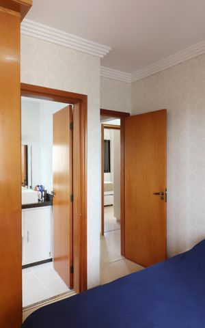 Apartamento à venda com 101m², 3 quartos e 2 vagasQuarto 1 - Suíte