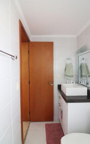 Apartamento à venda com 101m², 3 quartos e 2 vagasBanheiro Social