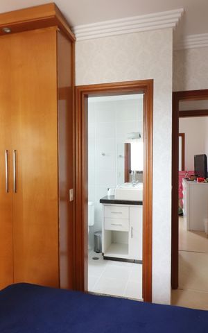 Apartamento à venda com 101m², 3 quartos e 2 vagasQuarto 1 - Suíte