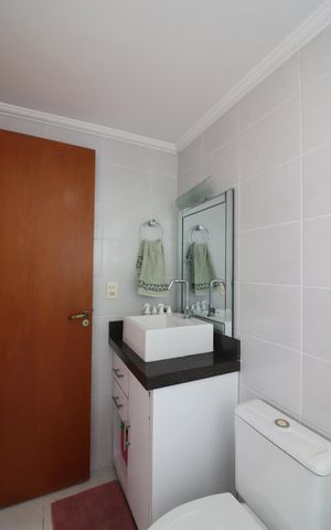 Apartamento à venda com 101m², 3 quartos e 2 vagasBanheiro Social