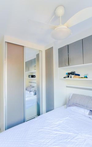Apartamento para alugar com 42m², 2 quartos e 1 vagaQuarto 1 