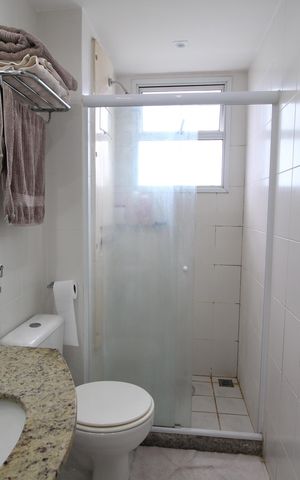 Apartamento à venda com 78m², 2 quartos e 1 vagaBanheiro Social