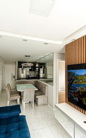 Apartamento à venda com 50m², 2 quartos e 1 vagaSala