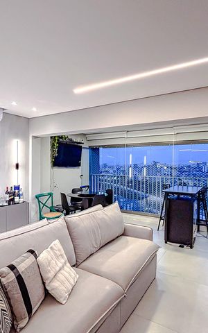 Apartamento à venda com 79m², 2 quartos e 1 vagaSala
