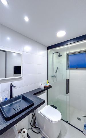 Apartamento à venda com 79m², 2 quartos e 1 vagaBanheiro da Suíte
