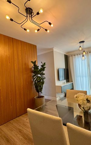 Apartamento à venda com 59m², 2 quartos e 1 vaga Apartamento à venda com 59m², 2 quartos e 1 vagaSala