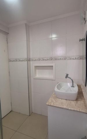 Apartamento à venda com 64m², 1 quarto e sem vaga Apartamento à venda com 64m², 1 quarto e sem vagaBanheiro